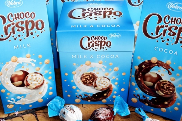 Choco Crispo - czekoladowe pralinki z chrupkami od Vobro - recenzja