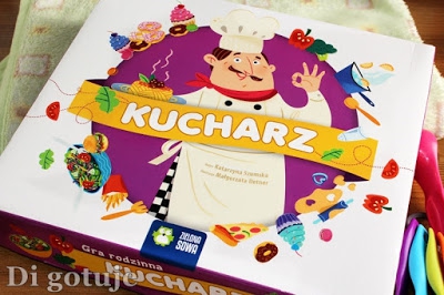 Kucharz - edukacyjna gra planszowa dla dzieci