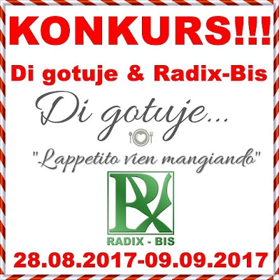 KONKURS - Di gotuje & Radix-Bis - do wygrania 3 zestawy super produktów!