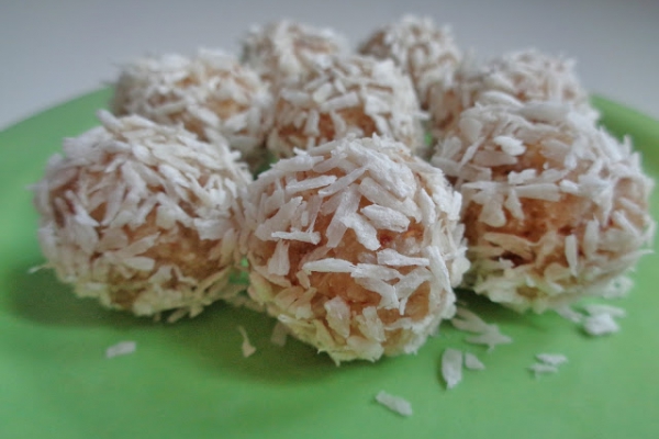 Pralinki kokosowo-migdałowe