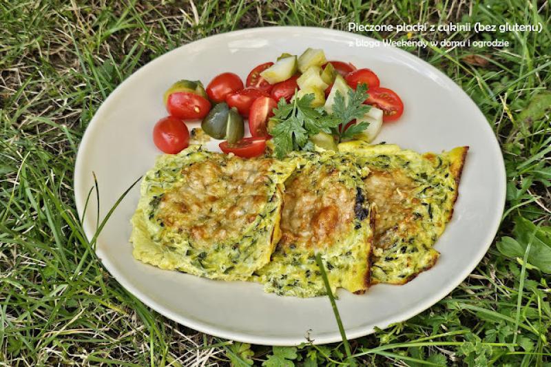 Pieczone placki z cukinii (bez glutenu)