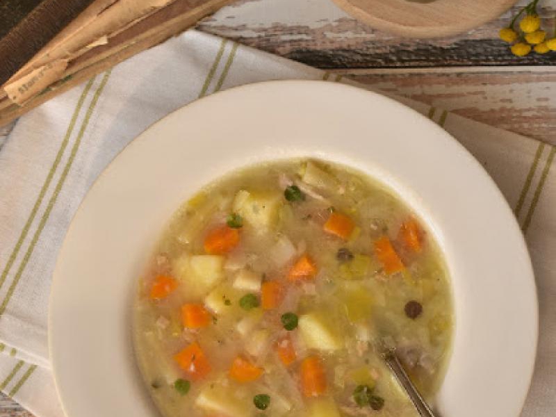 Zupa jarzynowa zasmażana – kuchnia podkarpacka