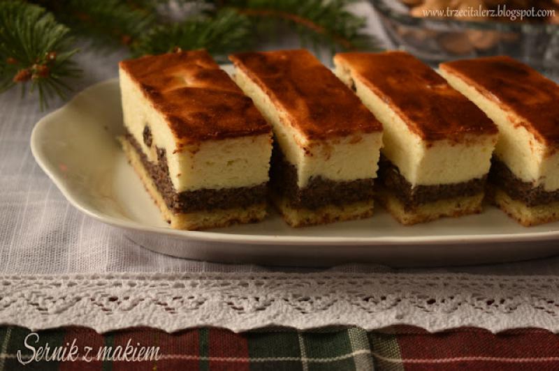 Sernik z makiem – kuchnia podkarpacka