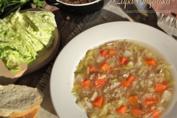 Zupa rumforska – kuchnia podkarpacka