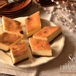 Sernik z mlekiem w...