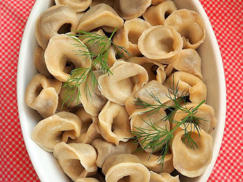 Uszka z grzybami