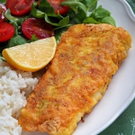 Dorsz w panierce curry