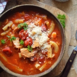 Zimowa zupa z kurczakiem...