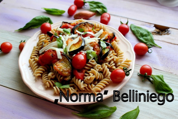 Norma  Belliniego - sycylijska pasta