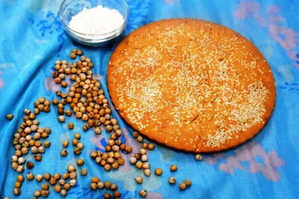 FARINATA - Chlebek na mące z ciecierzycy (VEGE & GLUTEN FREE)