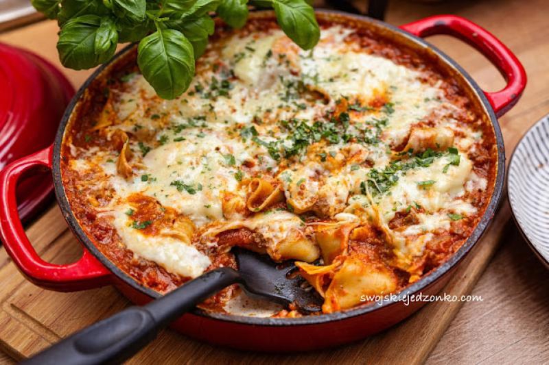 Lazania z patelni - szybki obiad