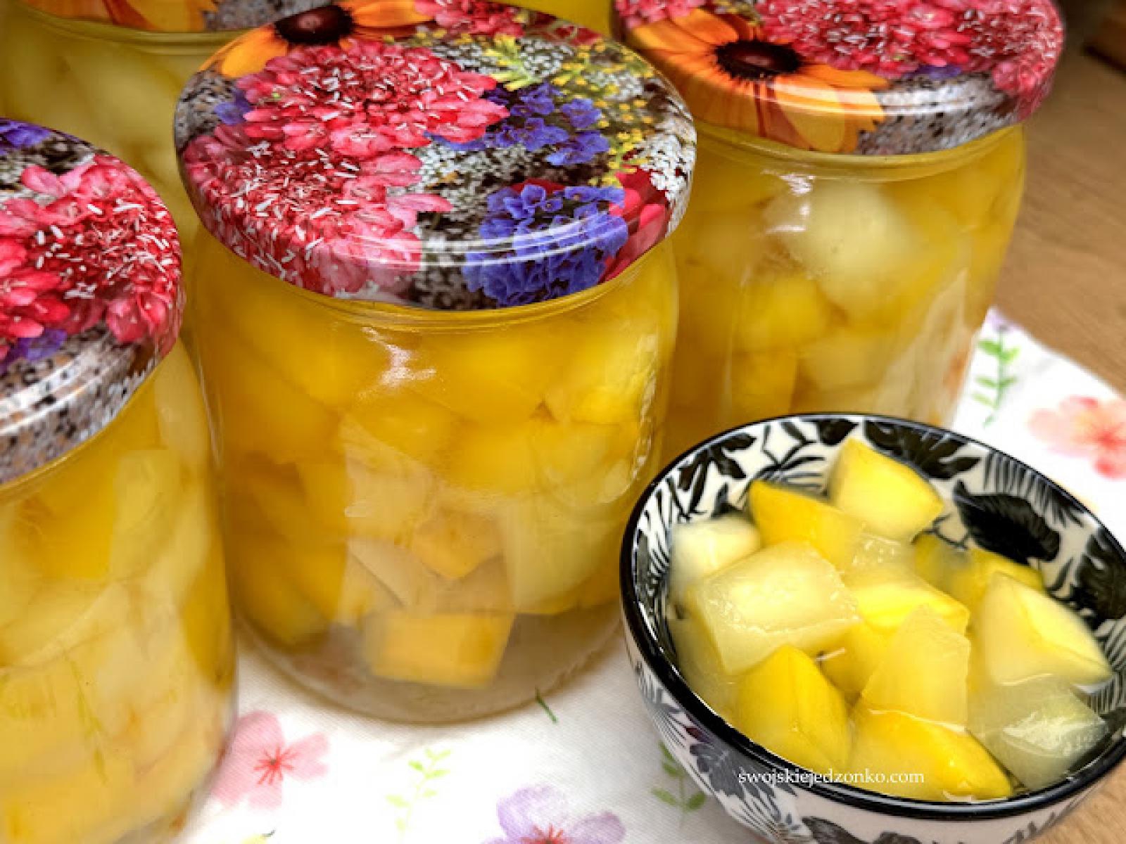Cukinia a la ananas -do słoików