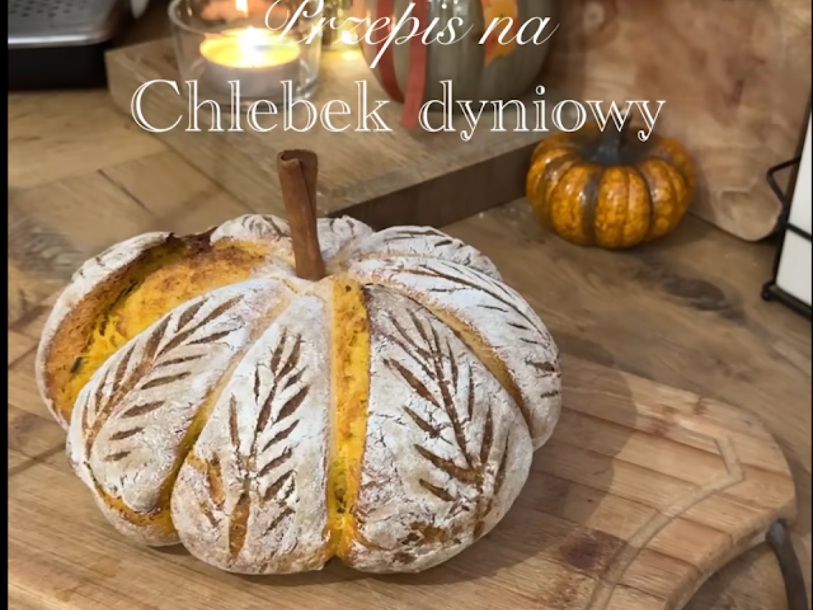 Chlebek dyniowy - prosty i pyszny