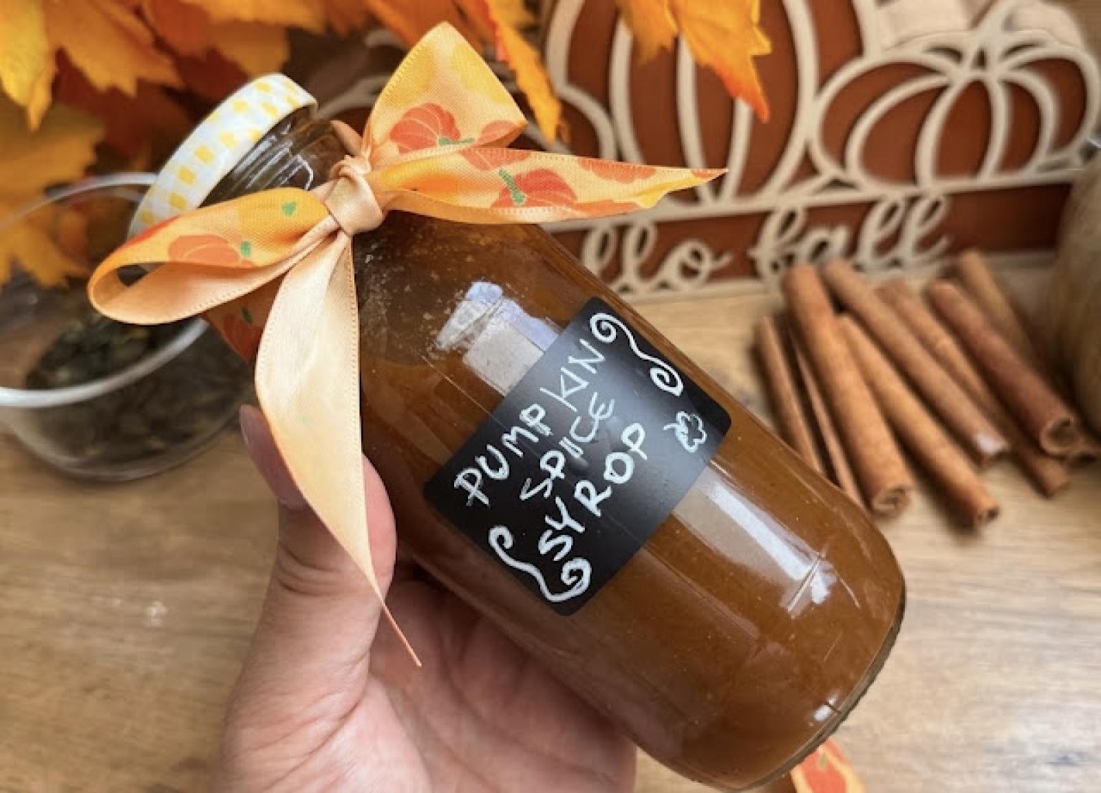 Syrop do kawy i deserów -pumpkin spice