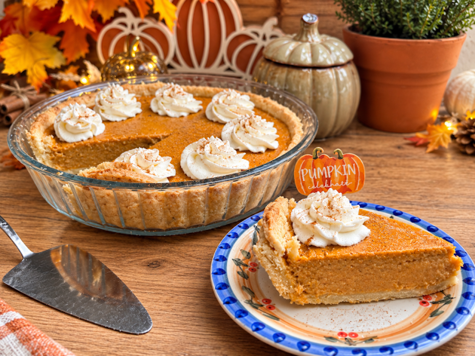 Amerykańskie ciasto dyniowe - Pumpkin pie