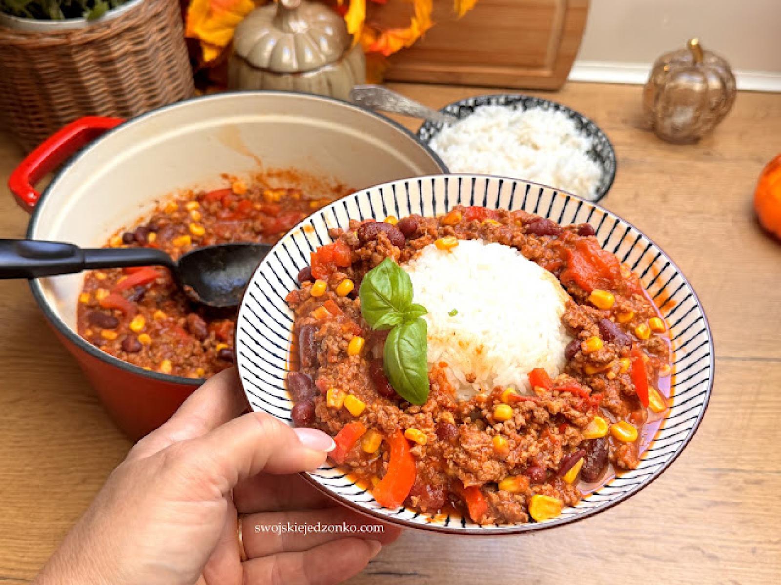 Chilli con carne - prosty przepis