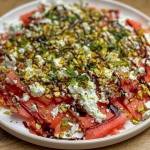 Carpaccio z arbuza, fety...