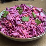 Różowe surówka z...