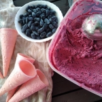Lody jagodowe