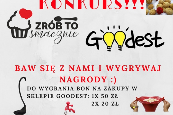 KONKURS Z GOODEST. WYGRAJ BONY NA ZAKUPY W SKLEPIE