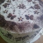 Leśny tort urodzinowy