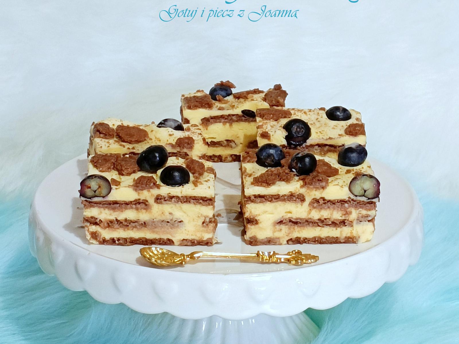 Sernik gotowany na kakaowych ciasteczkach