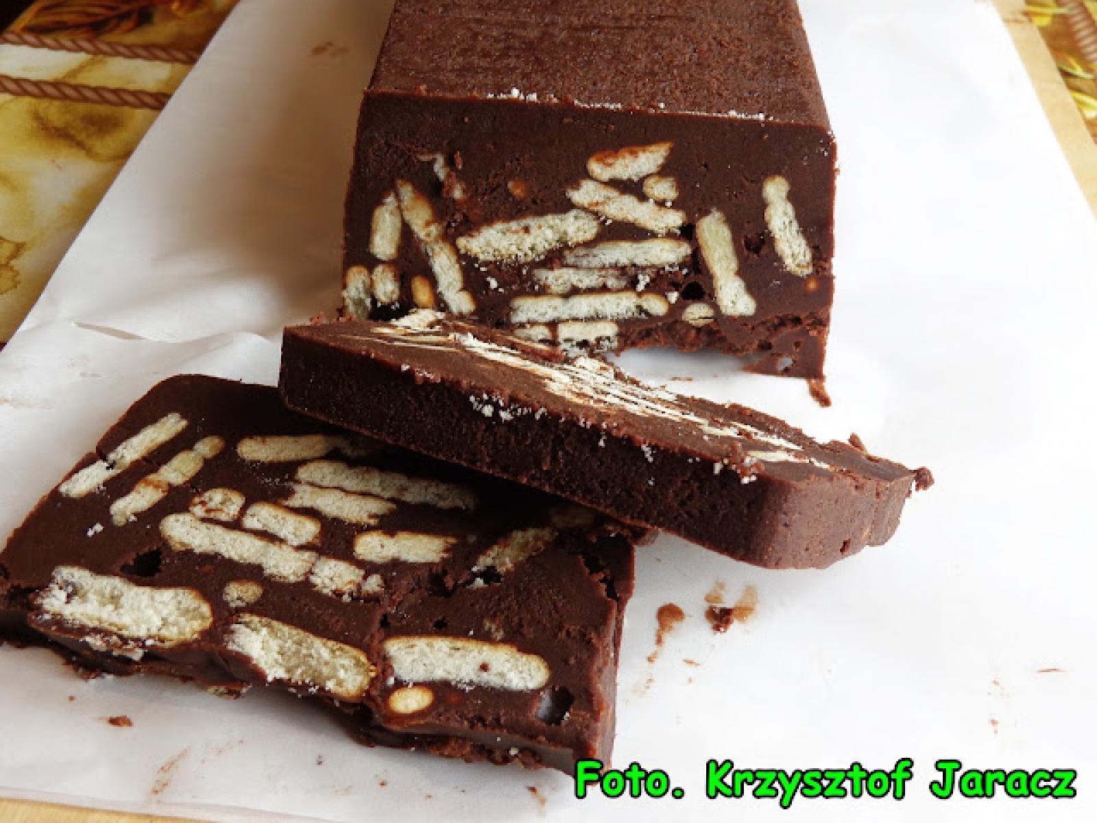 Blok czekoladowy ( z prawdziwą czekoladą ).