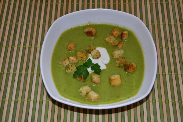 Zupa krem z brokułów