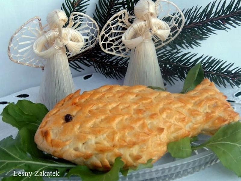 Złota rybka z wigilijnym farszem