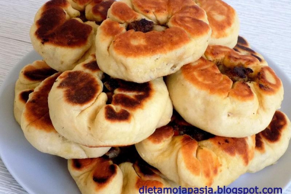 Peremyachi - pulchne  klapy tatarskie z mięsem