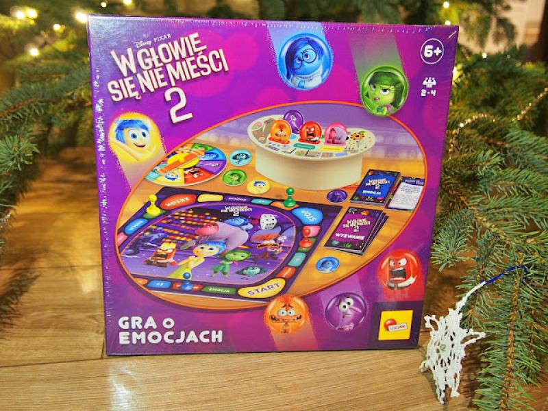 W głowie się nie mieści. Gra o emocjach – rodzinna planszówka z  przesłaniem