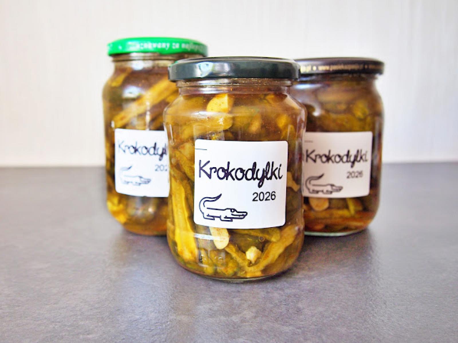 Krokodylki - chrupiące ogórki słodko-pikantne – niezawodny przepis na zimę! 🥒🌶️
