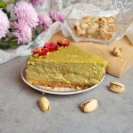 Sernik pistacjowy...