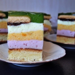 Kolorowe ciasto piankowe...