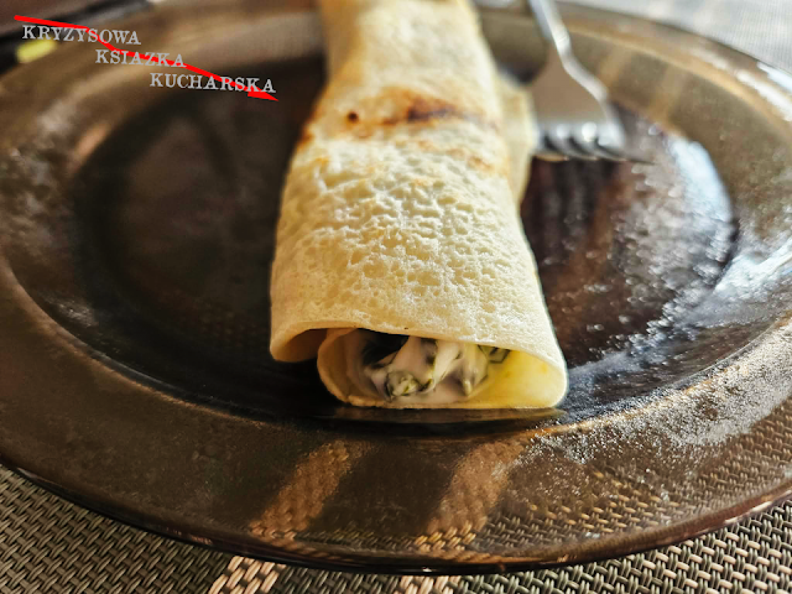 Rurki z kiszonym czosnkiem niedźwiedzim