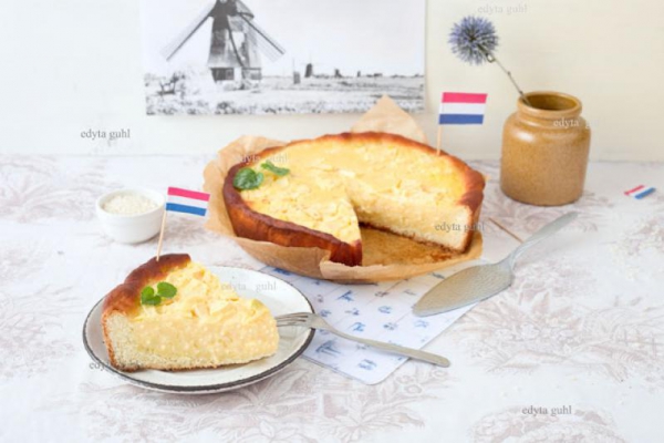 Rijstevlaai- holenderskie ciasto ryżowe