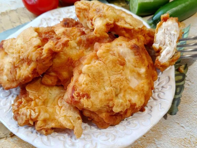 Chrupiące piersi z kurczaka