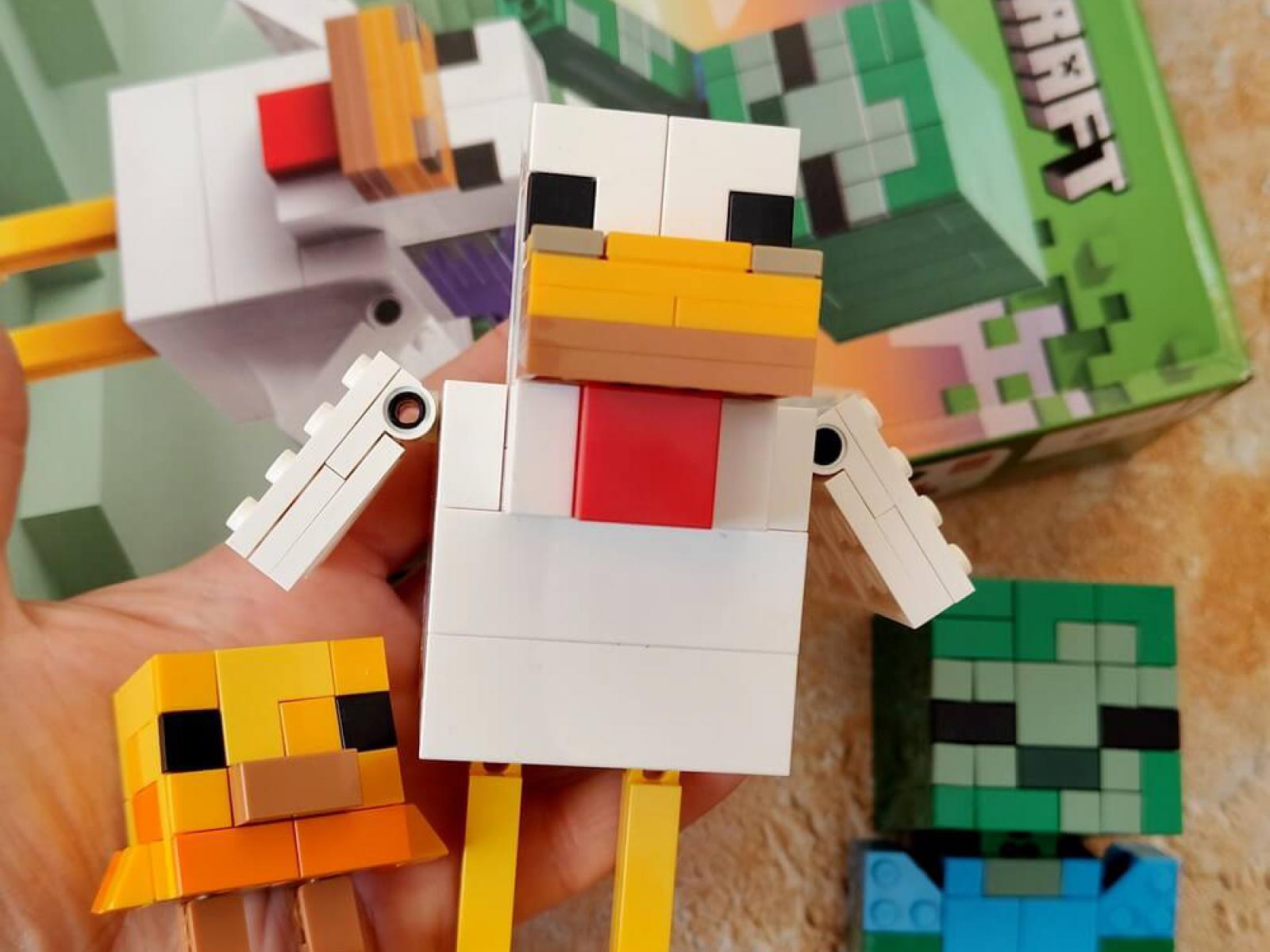 LEGO Minecraft Kurzy jeździec – recenzja