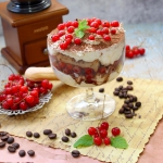 Tiramisu porzeczkowe