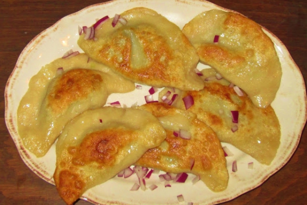 pierogi z fasolką