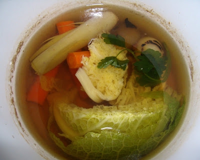 Bulion warzywny i zupa krem z warzyw