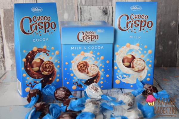 Choco Crispo - czekoladowe pralinki z chrupkami od Vobro