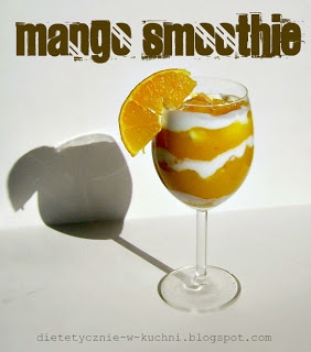 Słoneczny mango smoothie na przywołanie wiosny