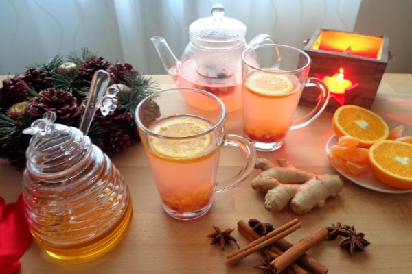 Zimowe herbaty energetyczne pachnące świętami