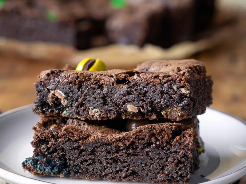 Brownie z m&m’s