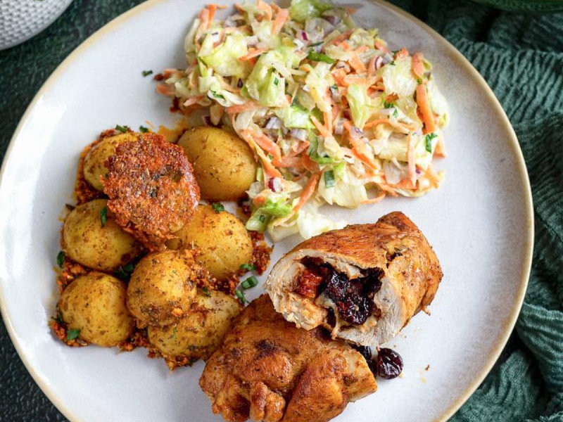 Udka z oscypkiem i kabanosem