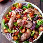 Sałatka z mozzarellą w...