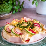 Jajeczny Mus z Szynką