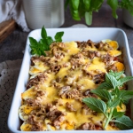 Zapiekanka ziemniaczana...