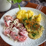 Schab w sosie...